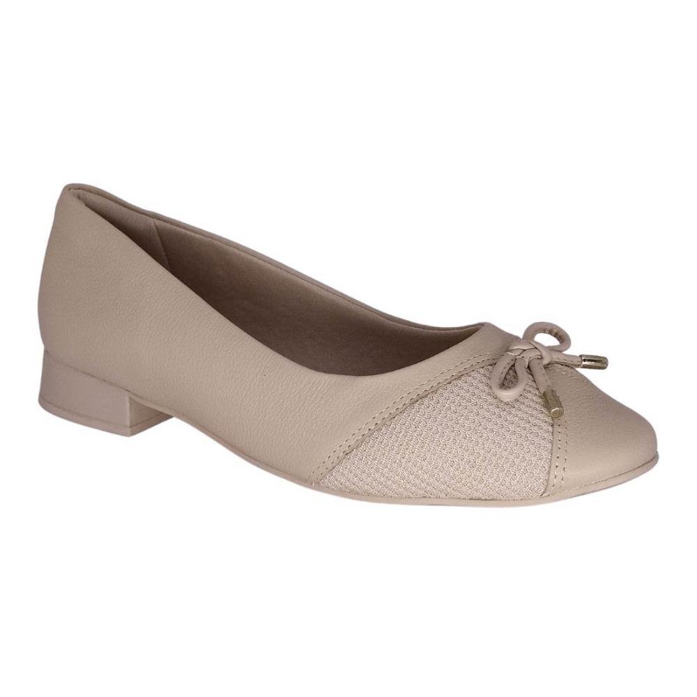 Sapatilha Feminina Comfortflex Casual 2482303 Almond Bege 3