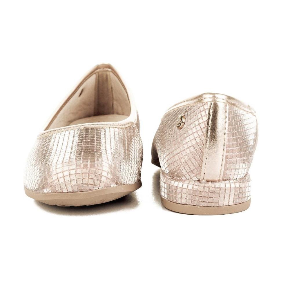 Sapatilha Infantil Menina Pink Cats Ouro Light Dourado 3