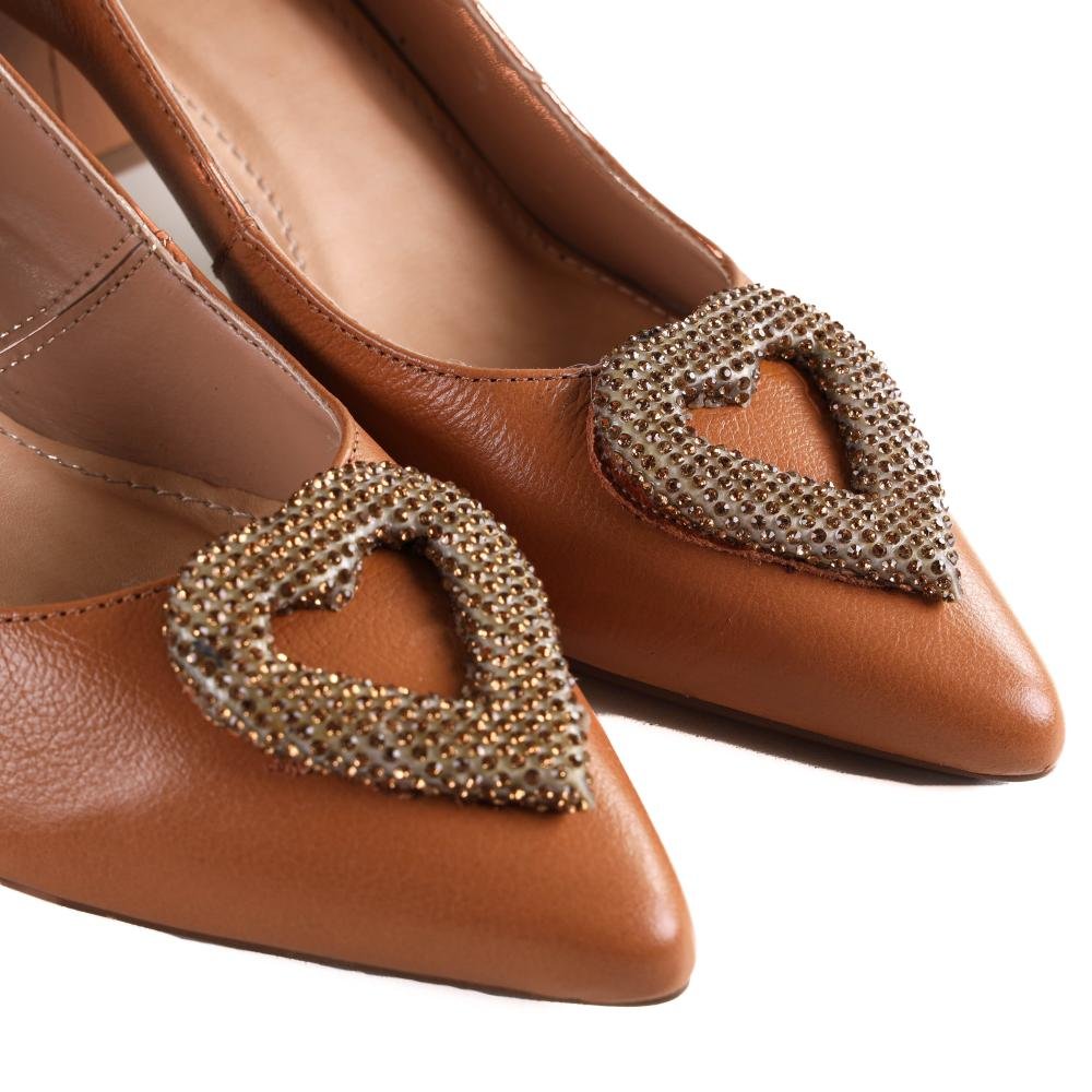 Scarpin Feminino Zariff 60976320 Ambar Marrom 2