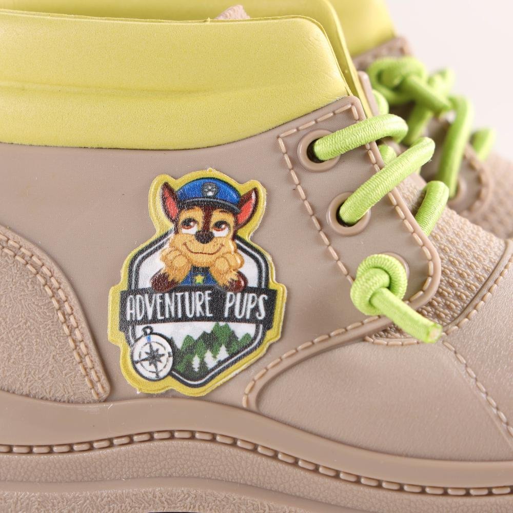 Bota Infantil Grendene Kids Patrulha Canina 23084 Bege Verde Bege 4