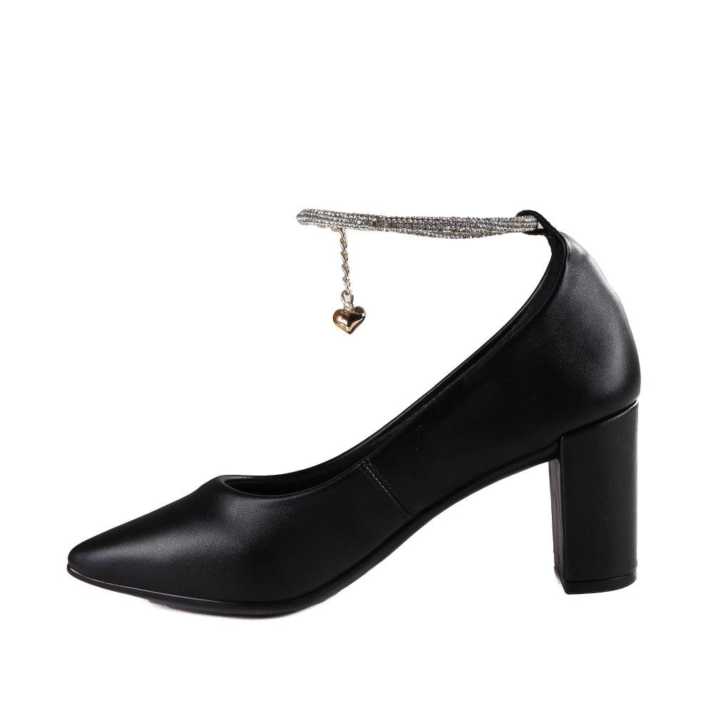 Scarpin Feminino Zariff 1544-003 Preto Preto 2