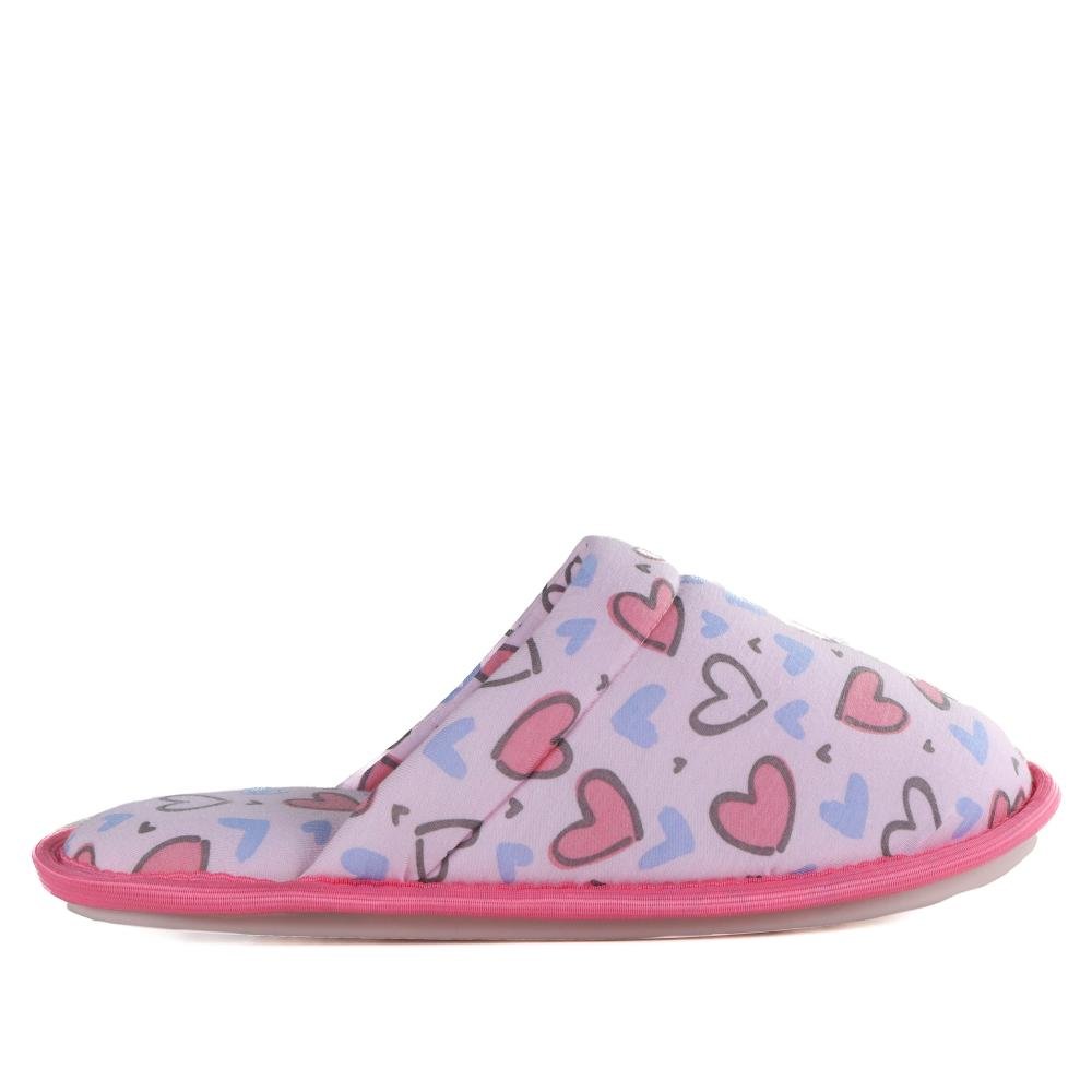 Pantufa Feminina Jacomelli 50.6 Rosa Rosa 1