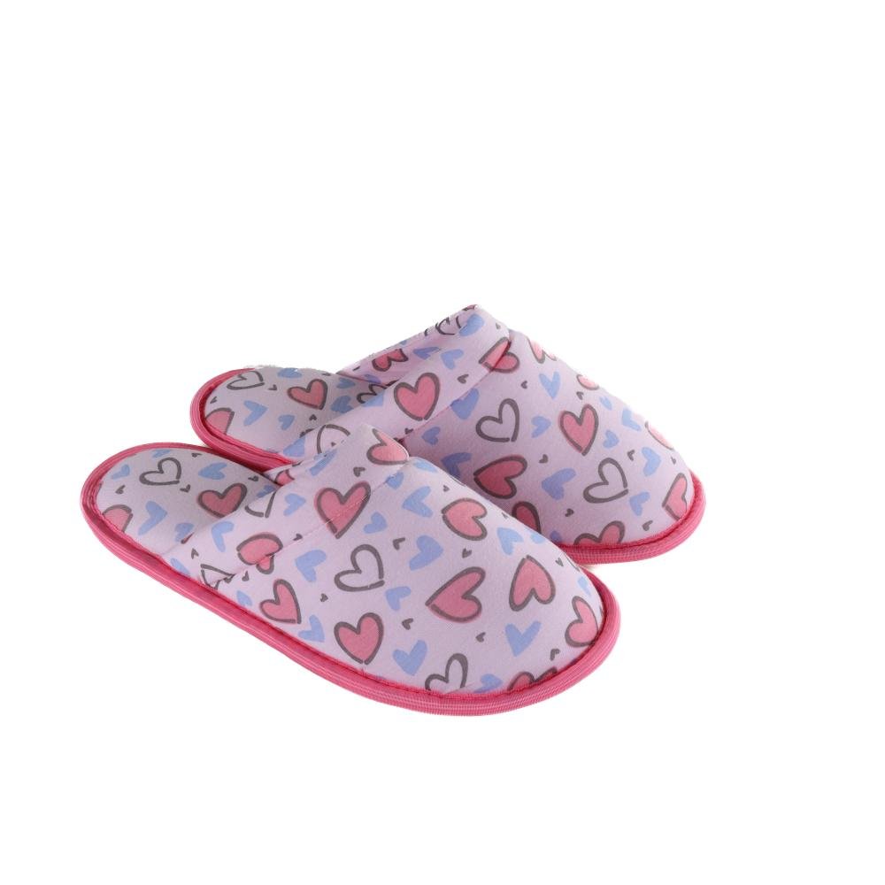 Pantufa Feminina Jacomelli 50.6 Rosa Rosa 3