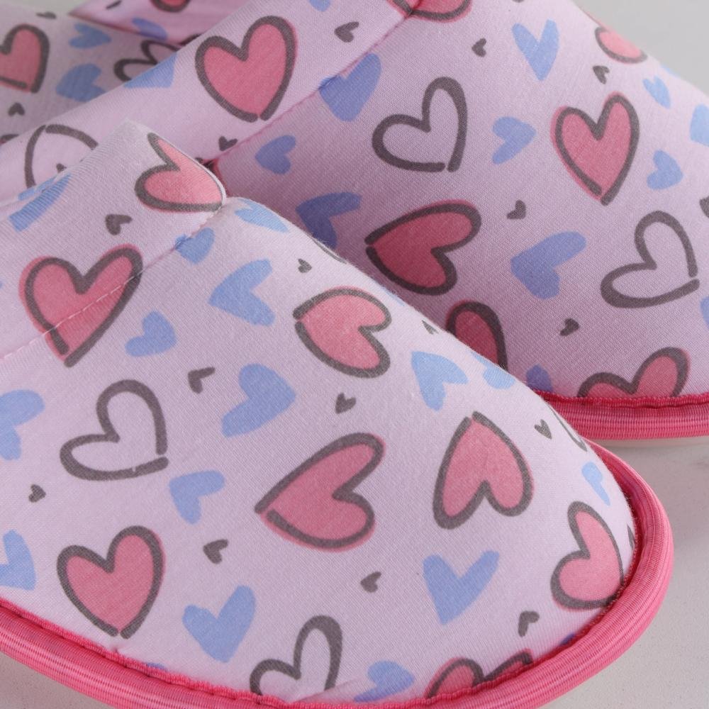 Pantufa Feminina Jacomelli 50.6 Rosa Rosa 4