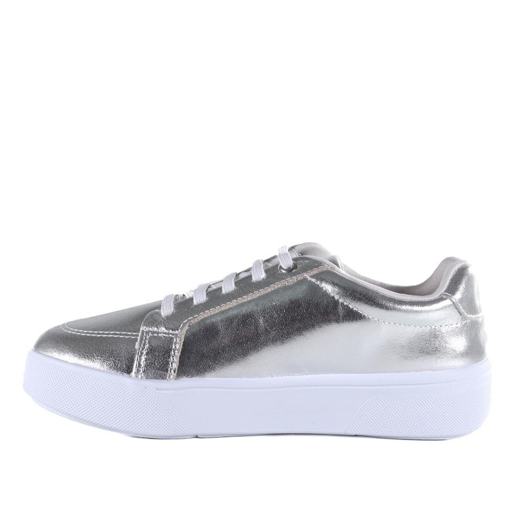 Tênis Feminino Ramarim Casual 2482104 Prata Prata 2