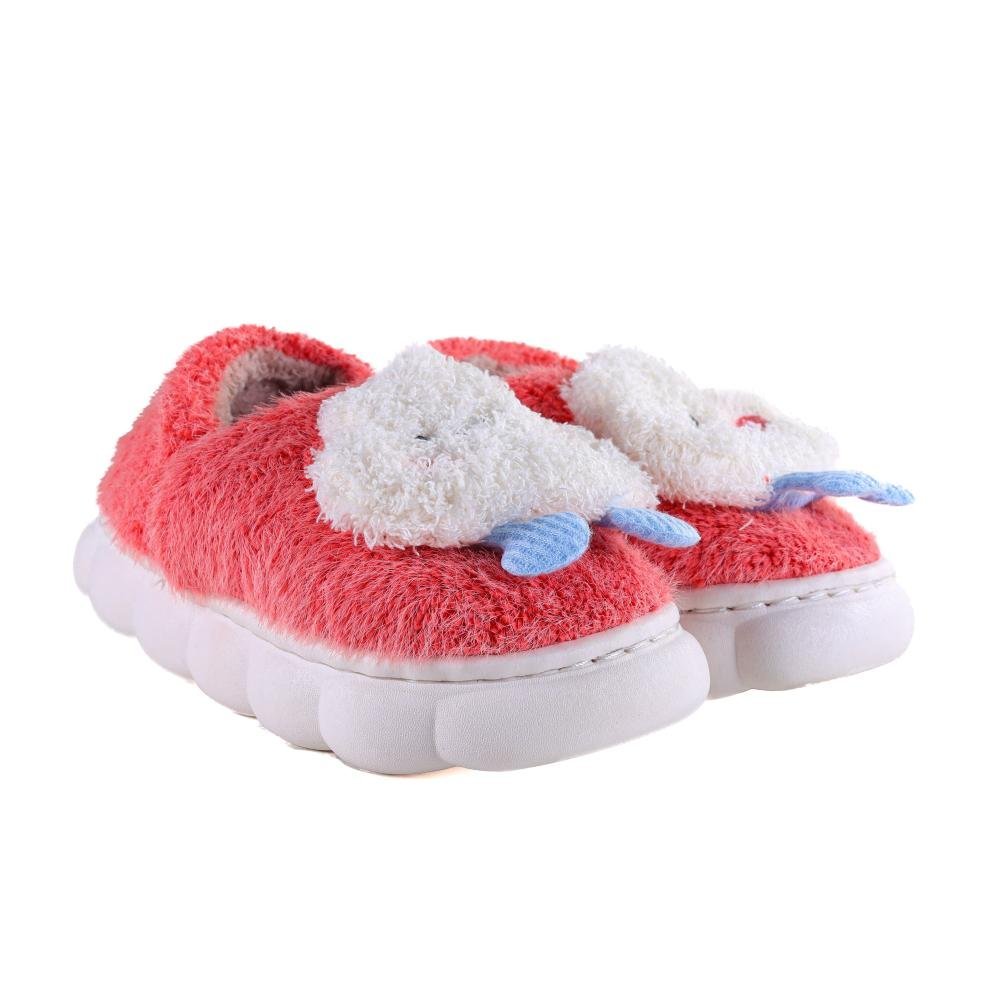 Pantufa Infantil Europa Guaxinim 1027. Azul/Preto Vermelho 5