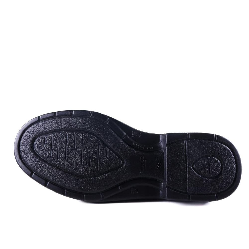 Sapato Masculino Pipper Social P6007 Preto Preto 5