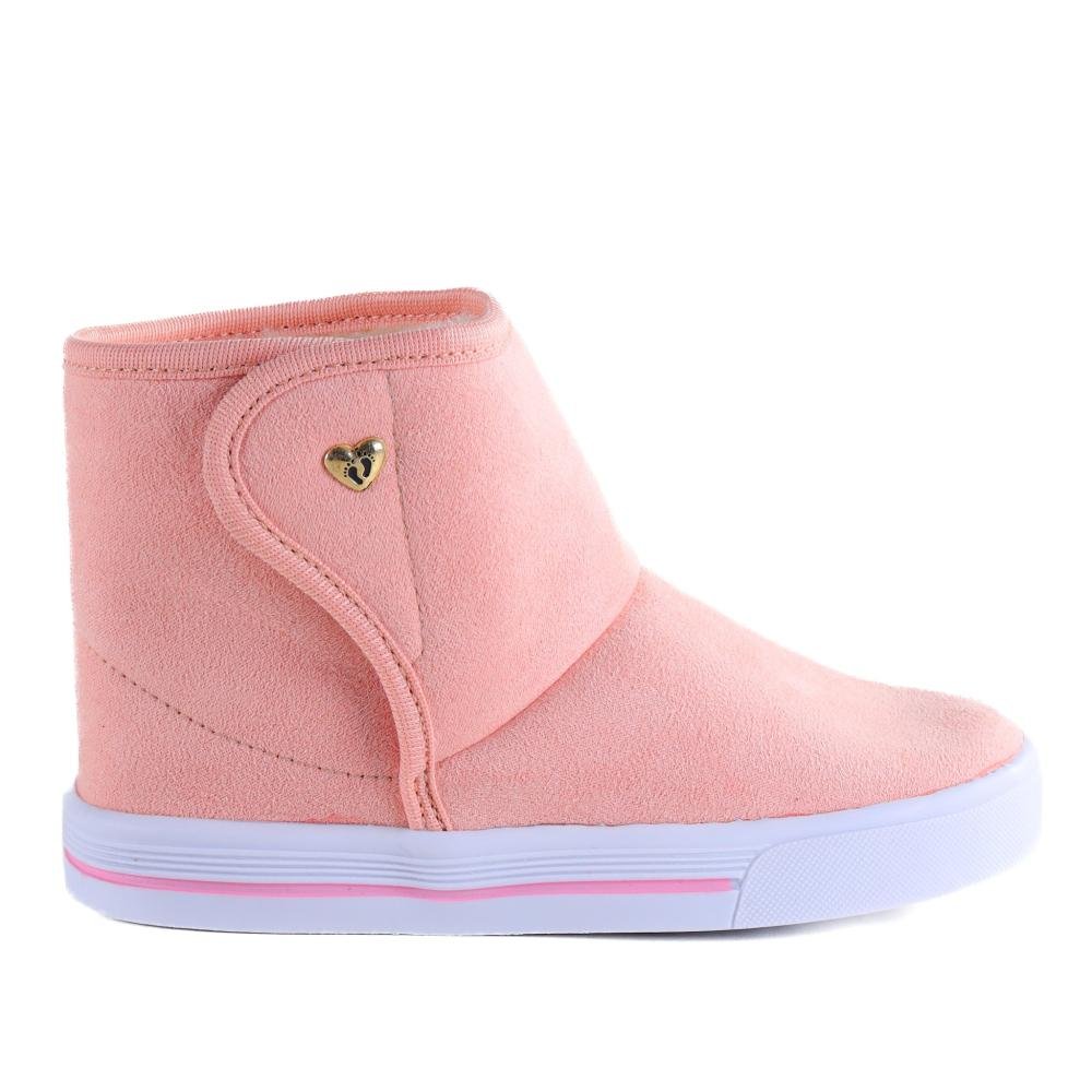 Bota Infantil Menina Unipasso 103.11 Rosa Rosa 1