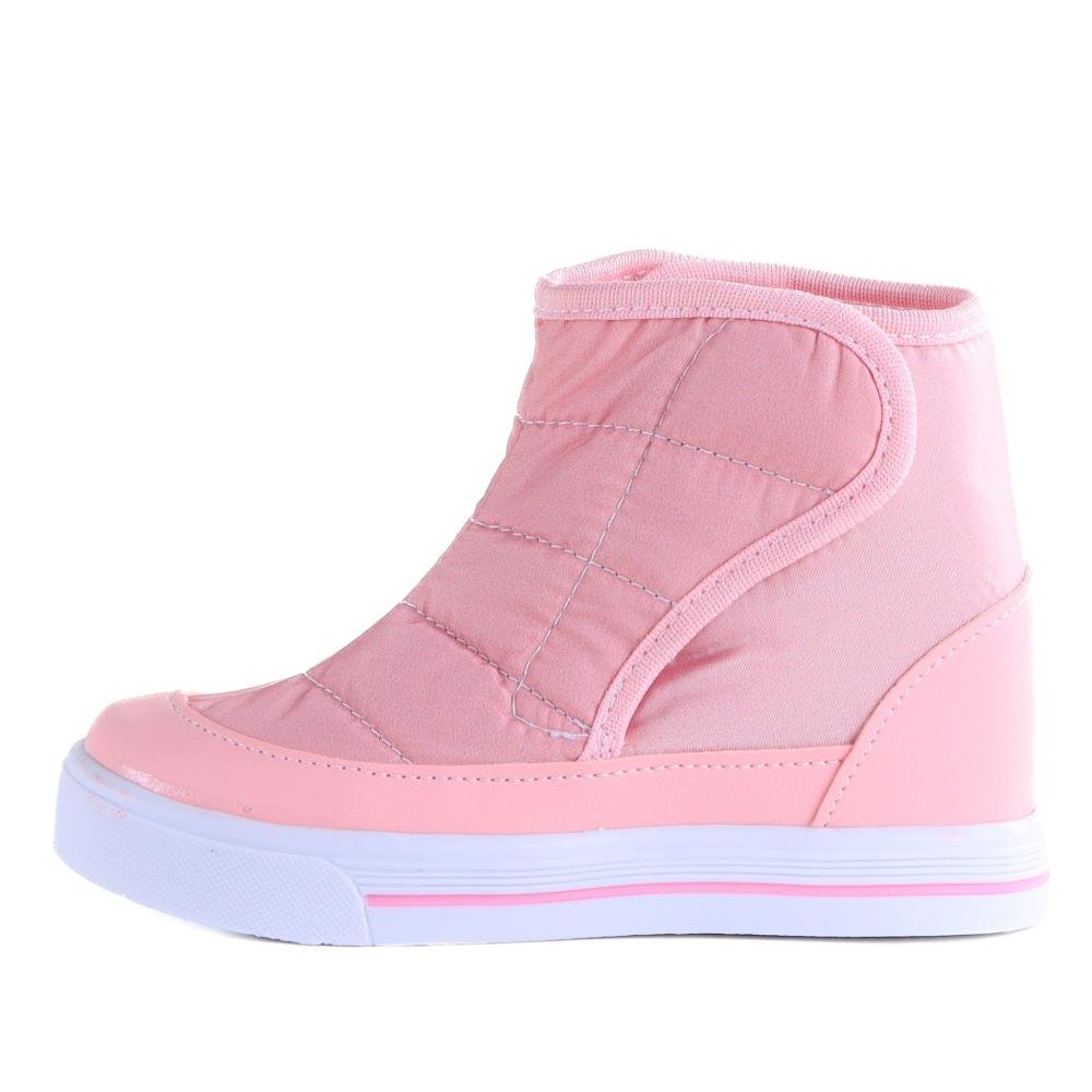 Tênis Infantil Menina Unipasso Botinha Rosa Rosa 2