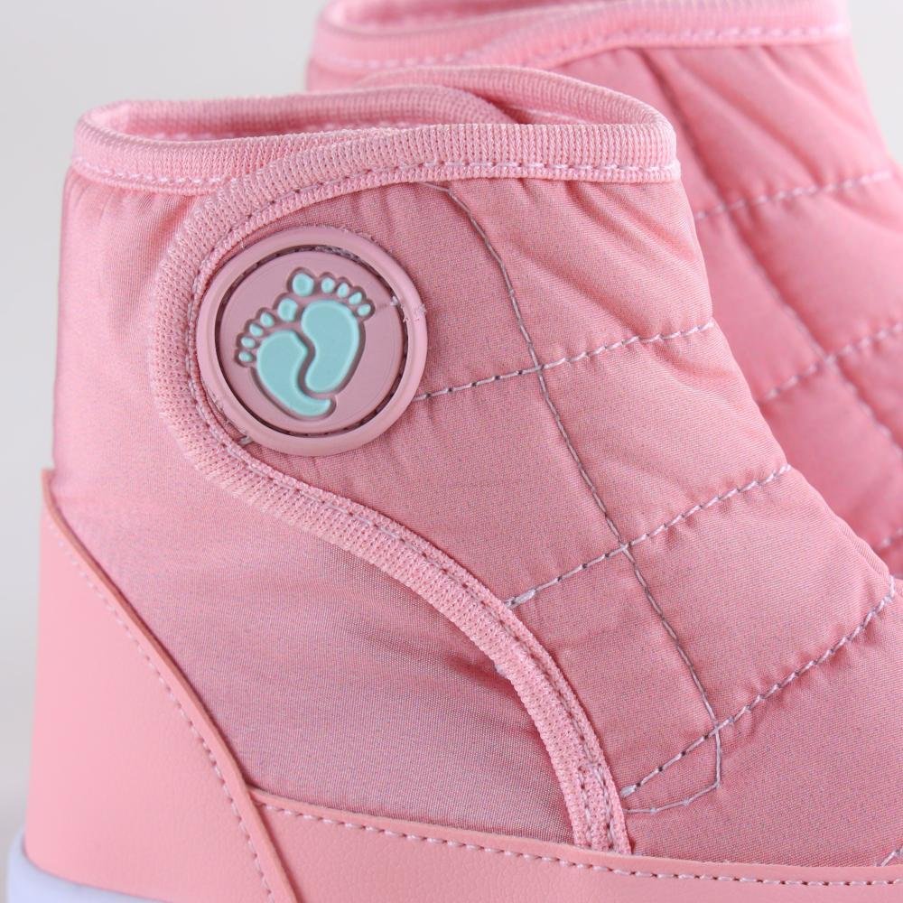 Tênis Infantil Menina Unipasso Botinha Rosa Rosa 4