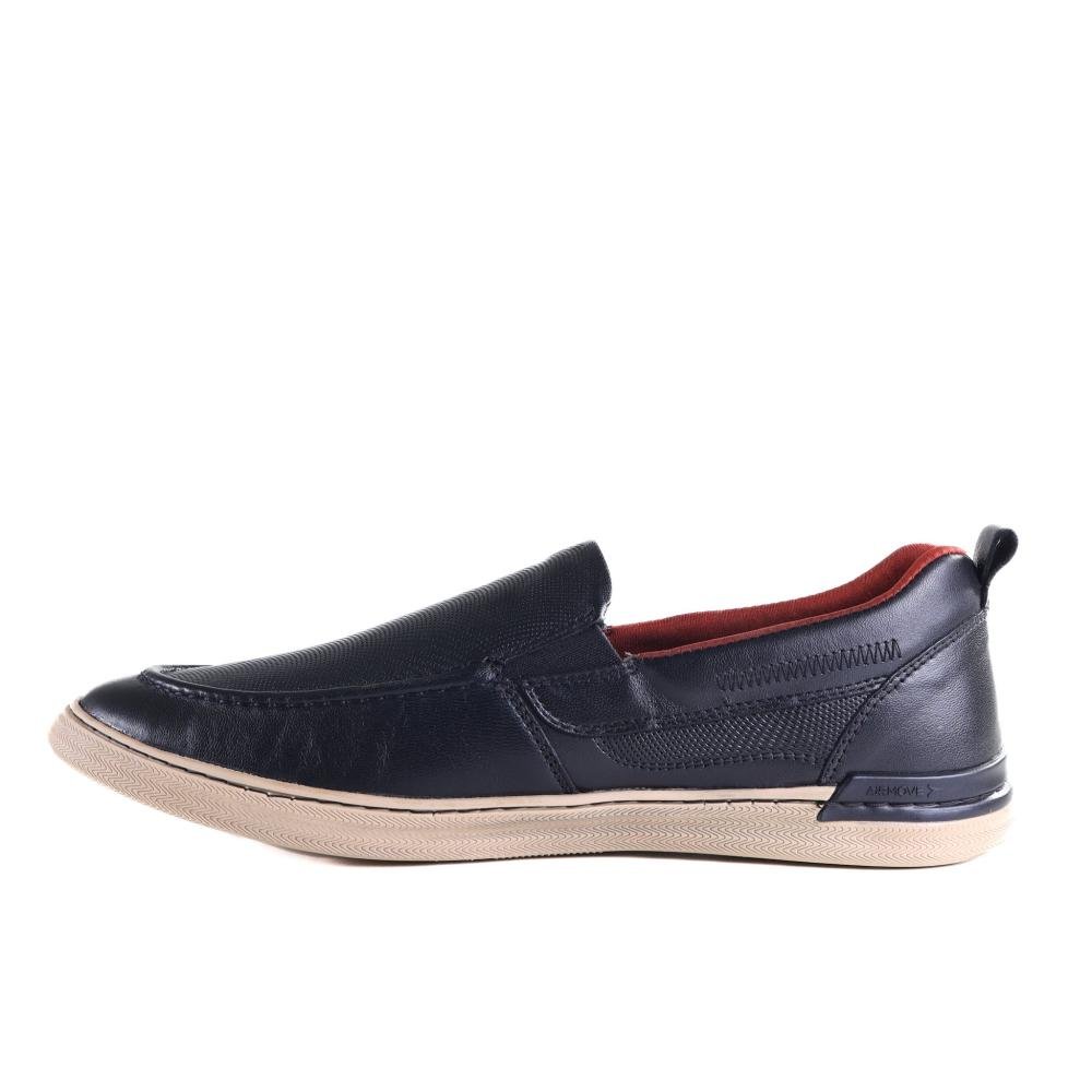 Sapatênis Zariff Masculino Casual 62102 Preto Preto 2