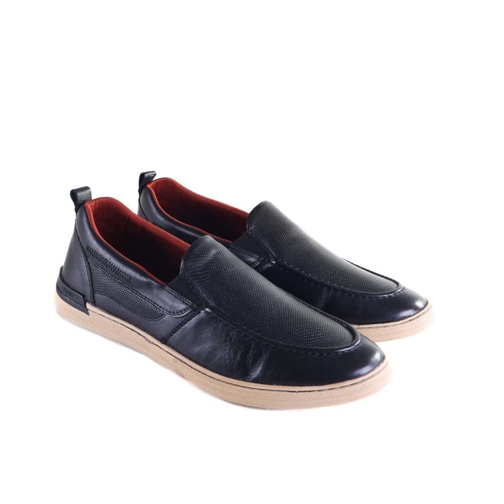 Sapatênis Zariff Masculino Casual 62102 Preto Preto 3
