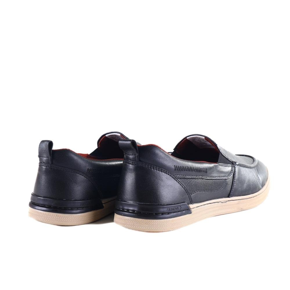 Sapatênis Zariff Masculino Casual 62102 Preto Preto 4