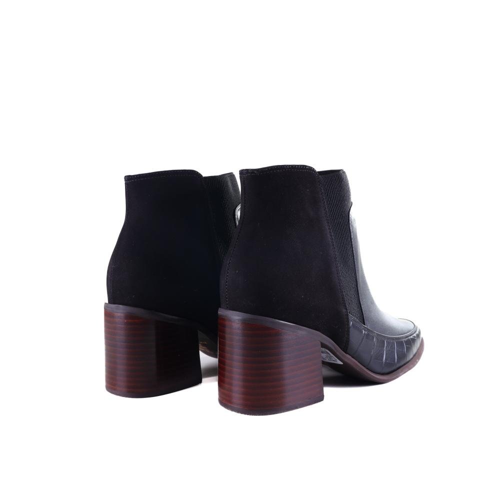 Bota Feminina Zariff Preto Preto 4