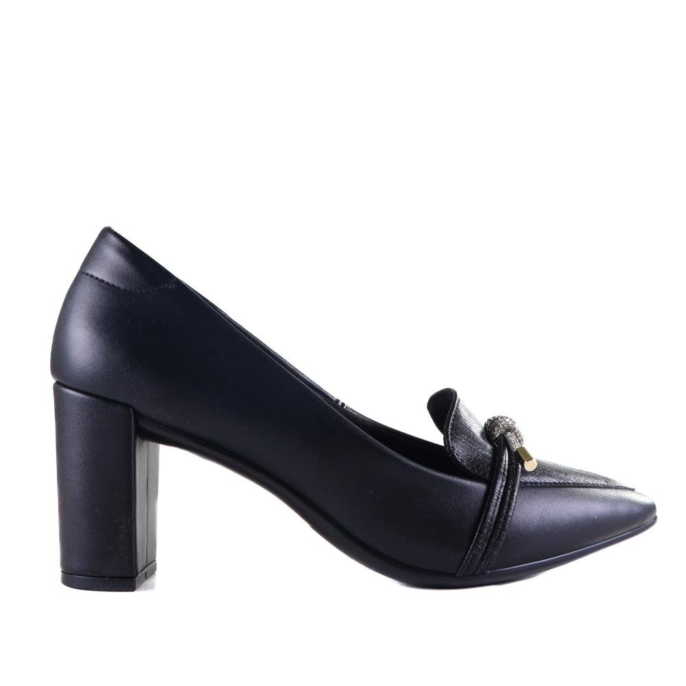 Scarpin Zariff Feminino 1544-018 Preto Preto 1