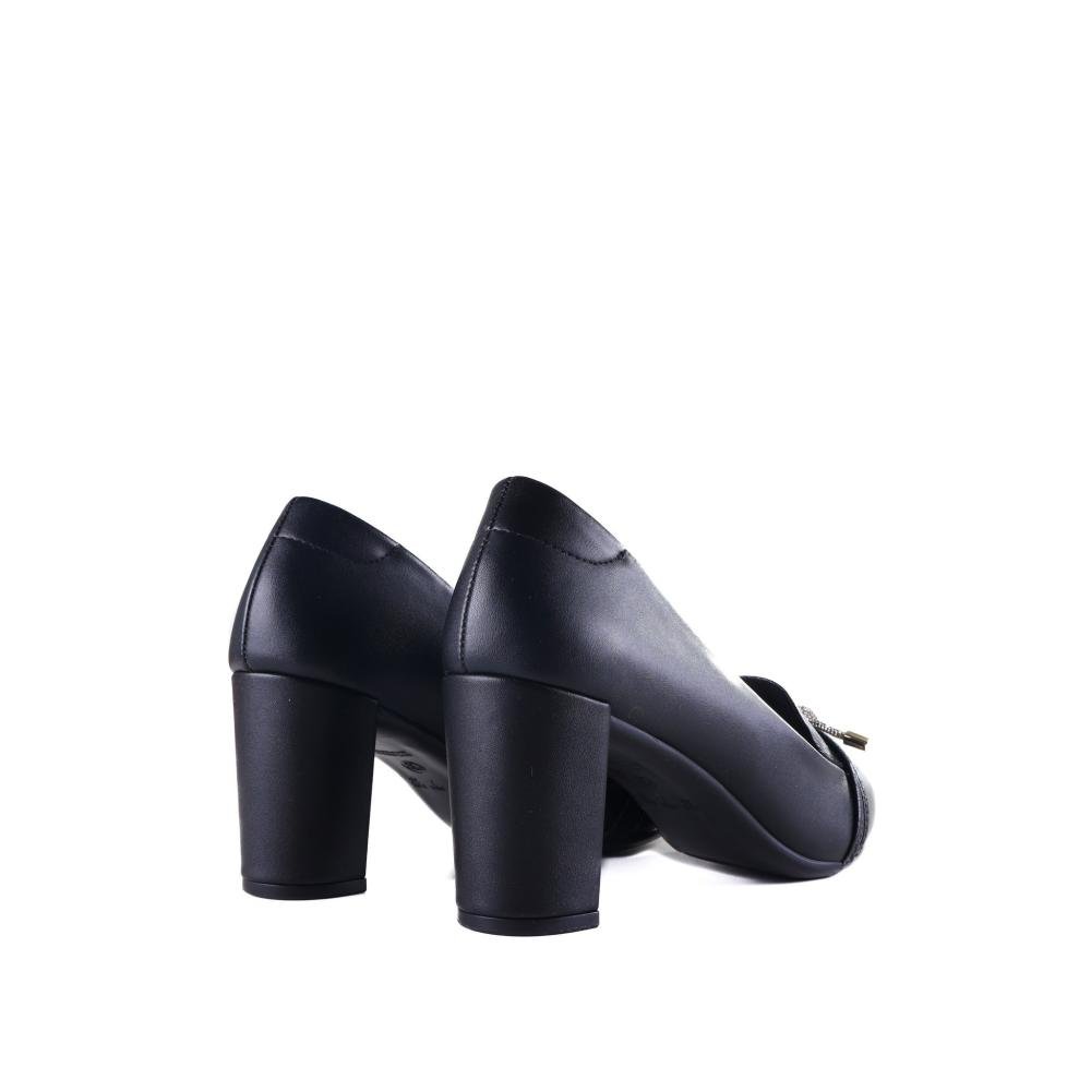 Scarpin Zariff Feminino 1544-018 Preto Preto 4