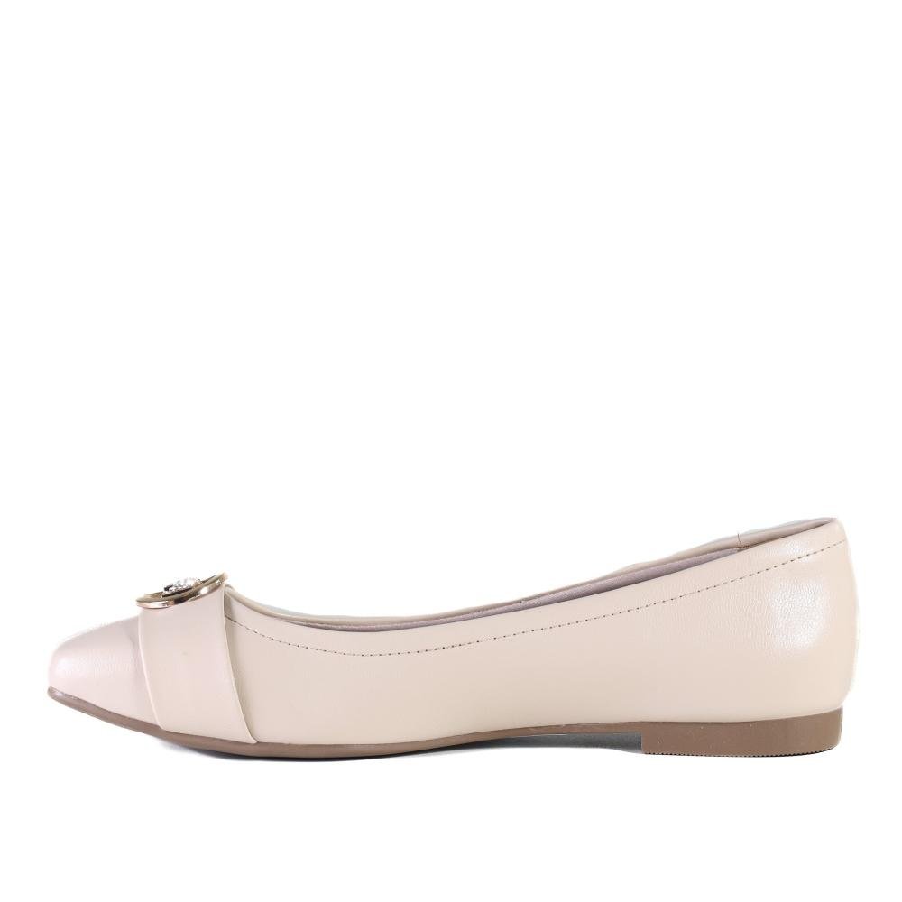 Sapatilha Via Marte Feminina 048-008 Baunilha Branco 2