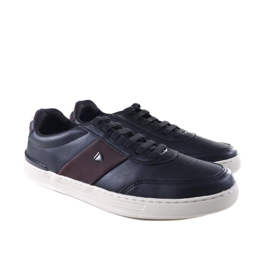 Sapatenis Sound Masculino Casual Se325 Preto Preto 3
