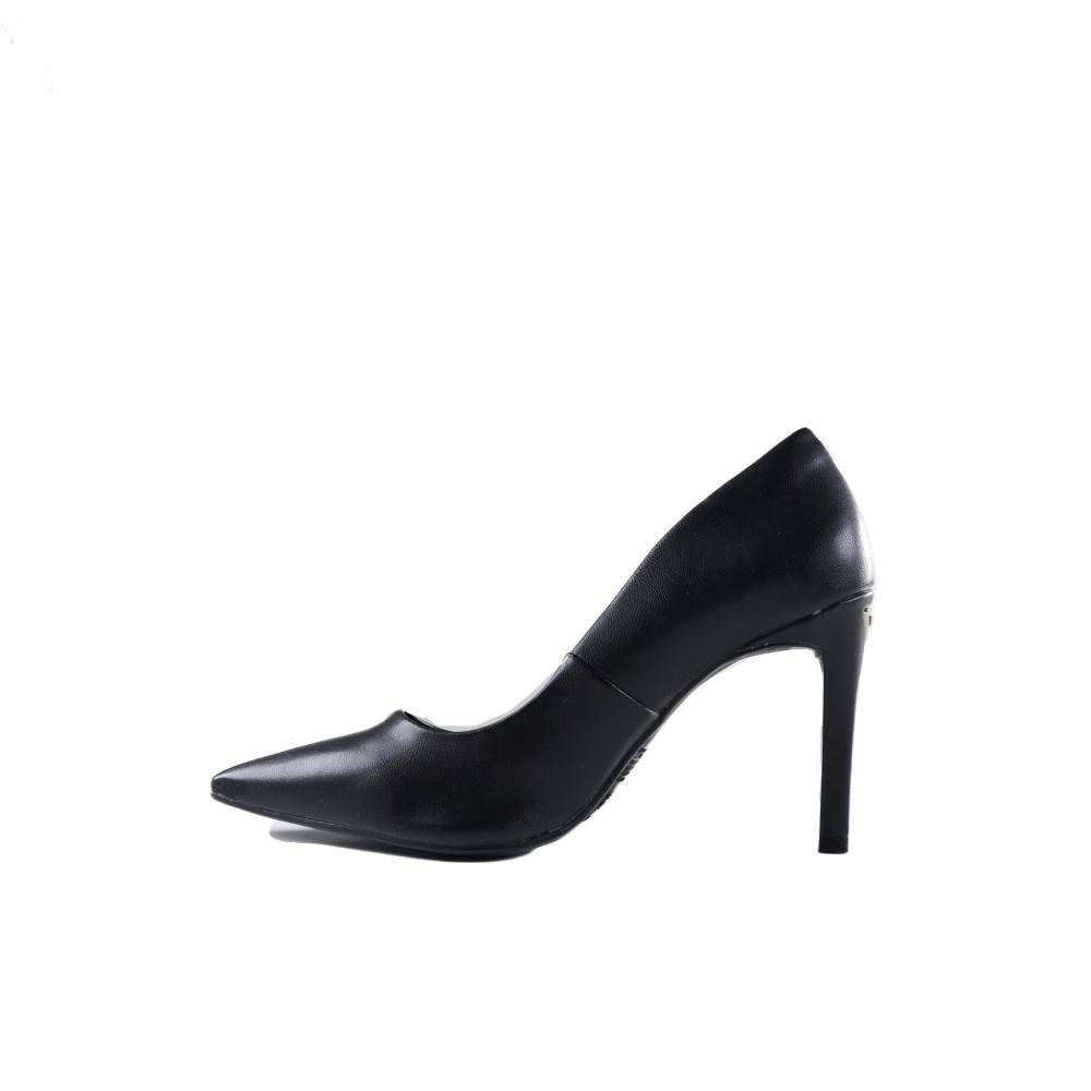 Scarpin Feminino Via Marte 045-001 Preto Preto 2