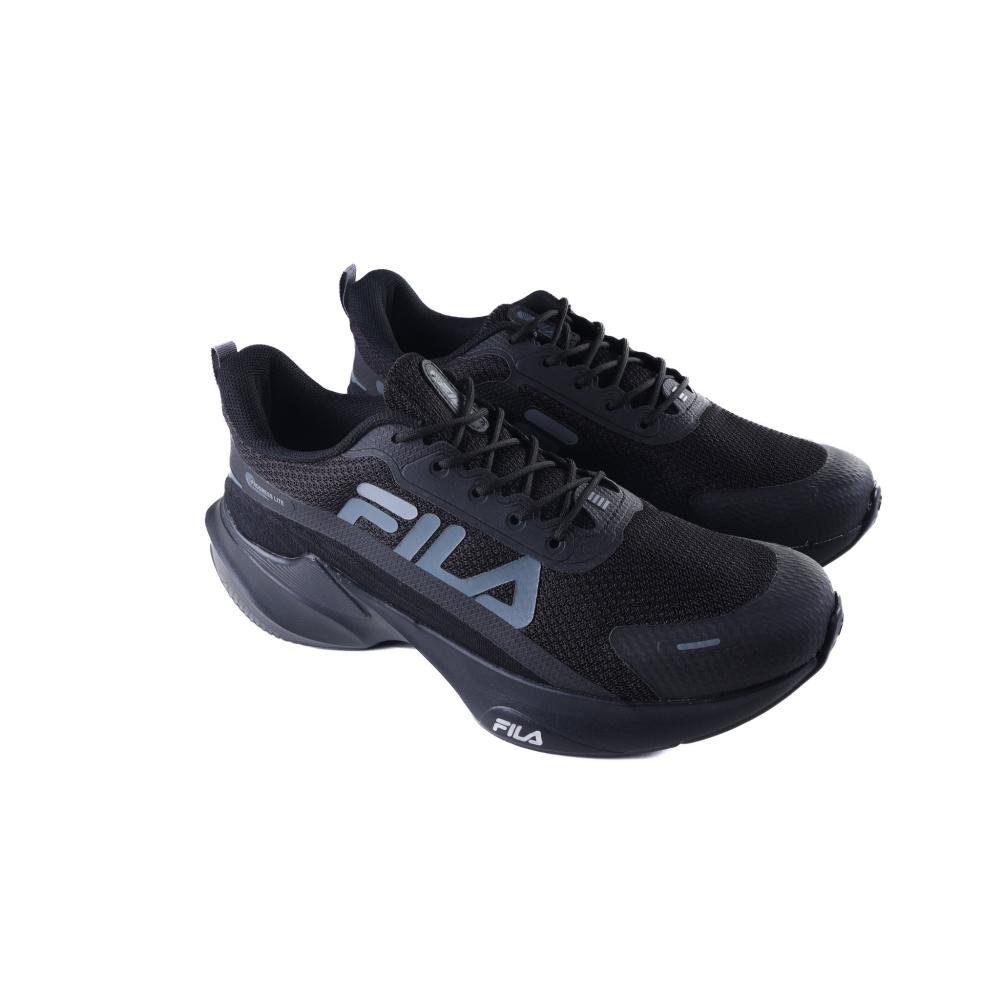 Tênis Masculino Fila Progress Preto Preto 3