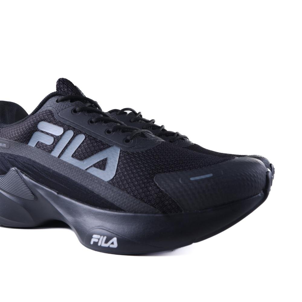 Tênis Masculino Fila Progress Preto Preto 4