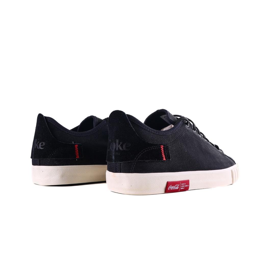 Tênis Masculino Coca-Cola Casual Cc2407 Preto Preto 4