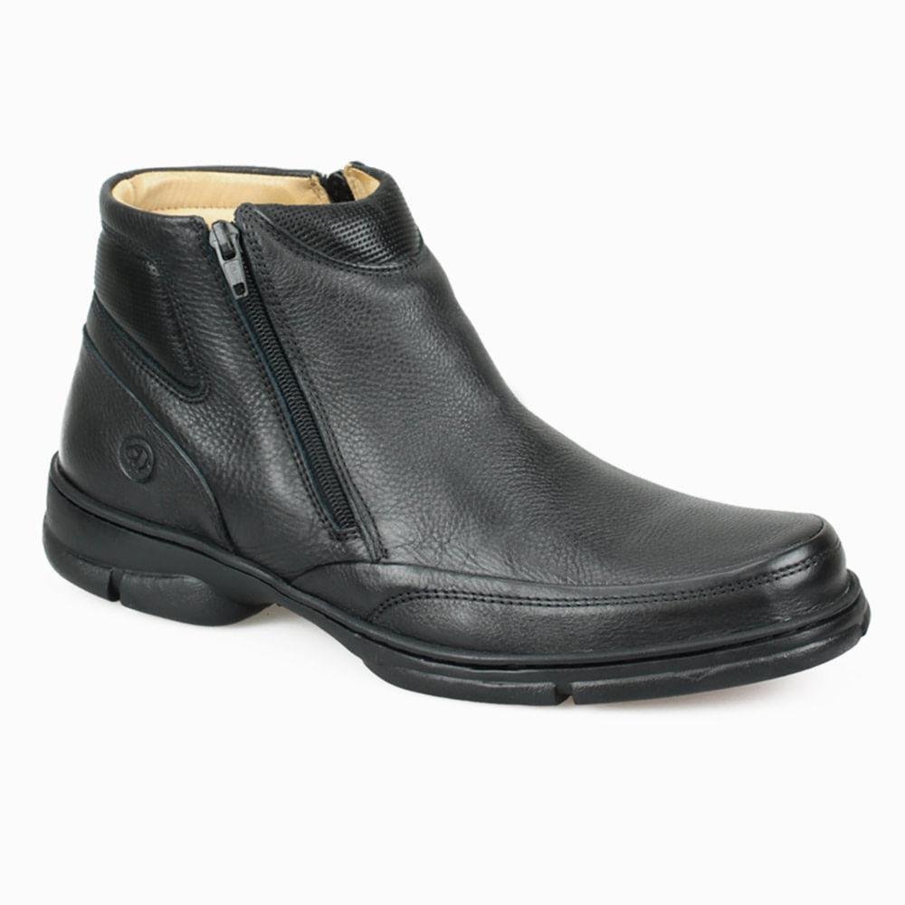 Bota Anatomic Masculina Floater 7887 Preto Preto 2