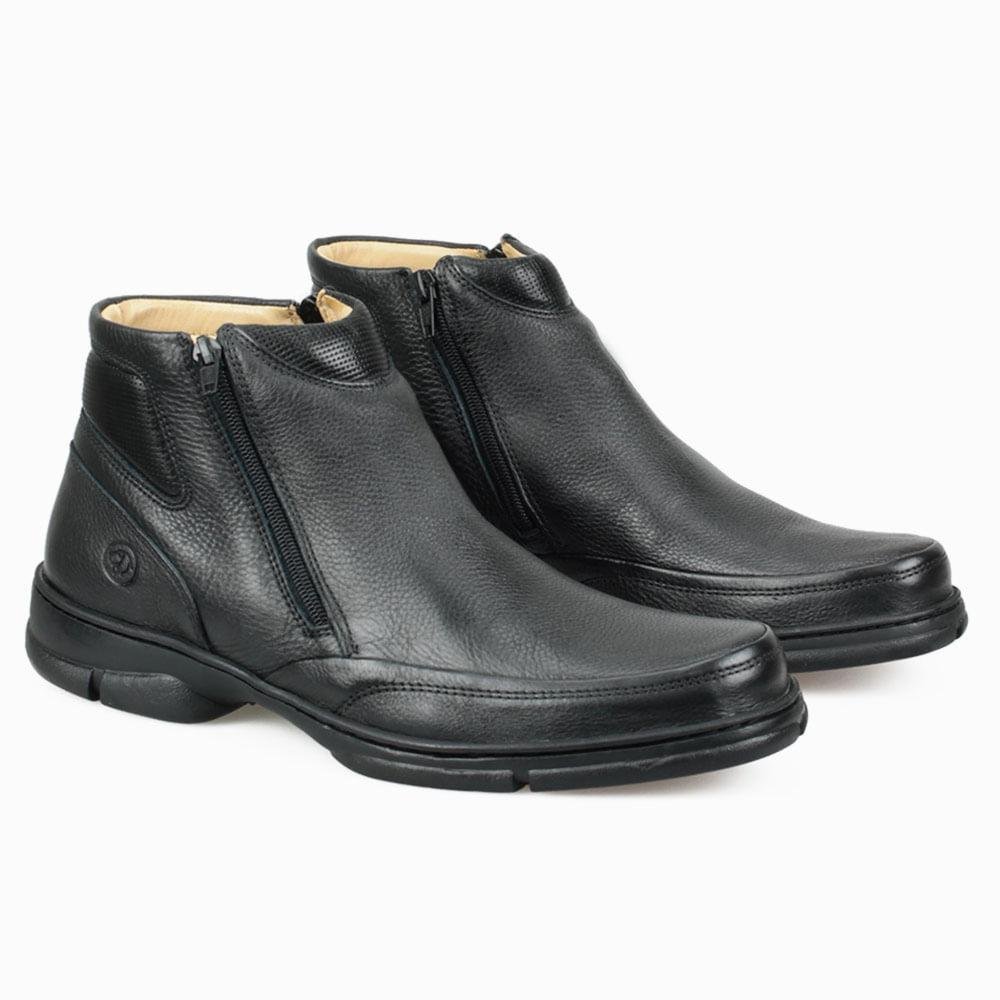 Bota Anatomic Masculina Floater 7887 Preto Preto 3