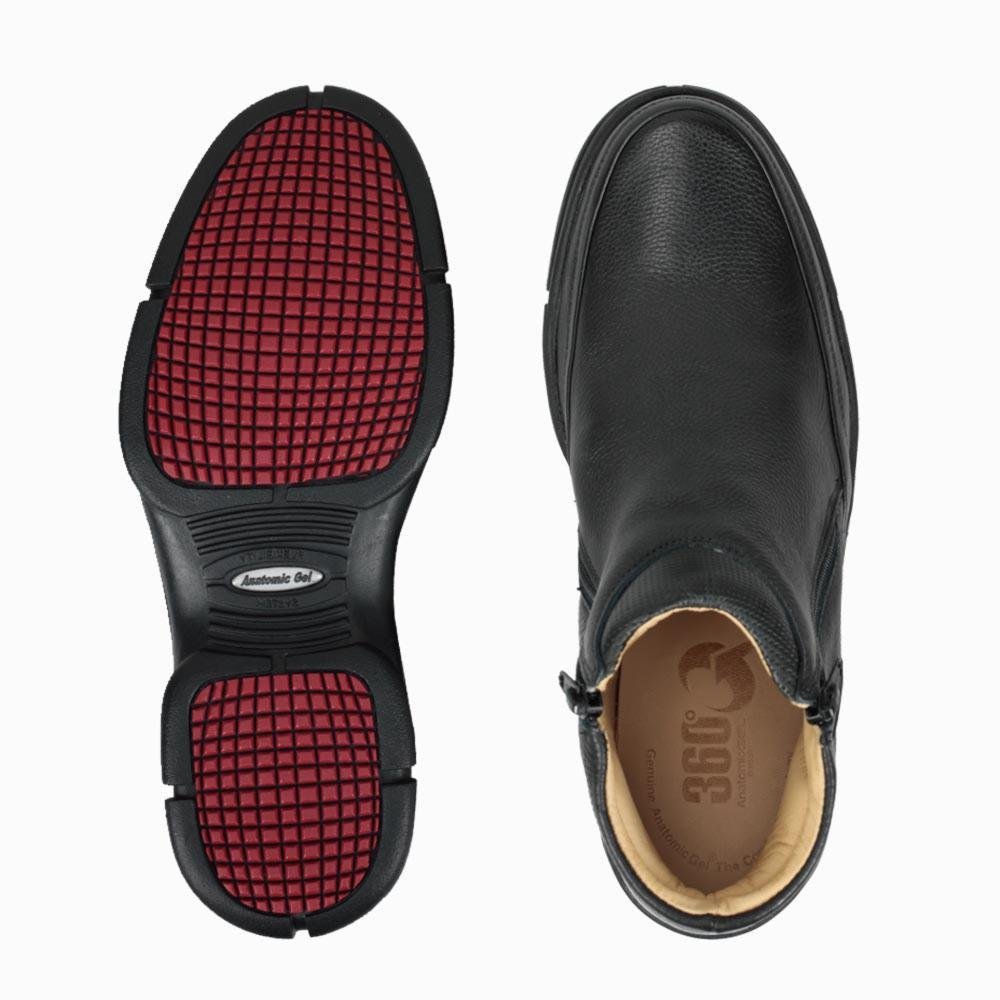 Bota Anatomic Masculina Floater 7887 Preto Preto 4
