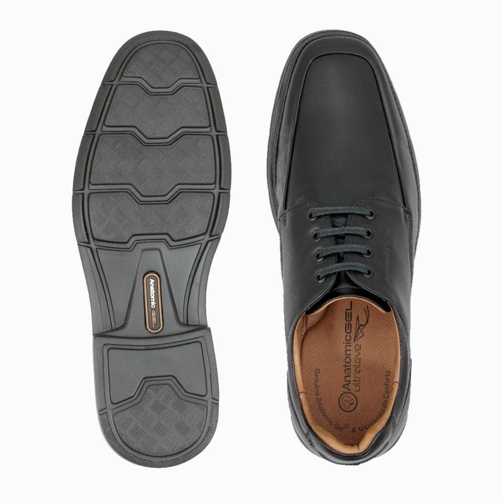 Sapato Anatomic Masculino Mestiço 8621 Preto Preto 4