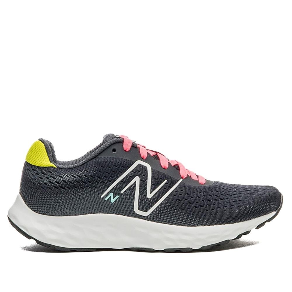 Tênis New Balance Feminino W520v8 Preto/Rosa Cinza 1