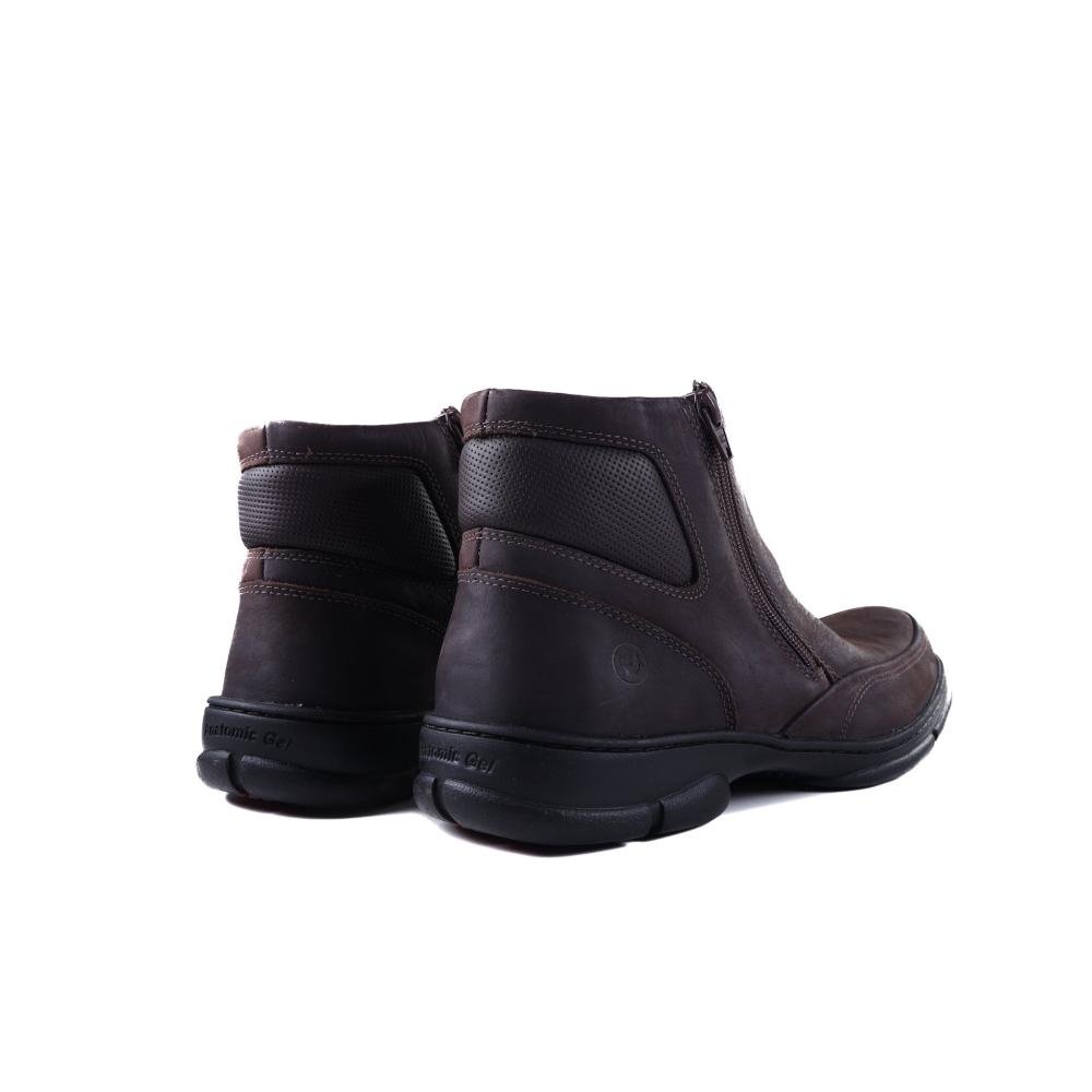 Bota Anatomic Masculina Floater 7887 Mouro Preto 4