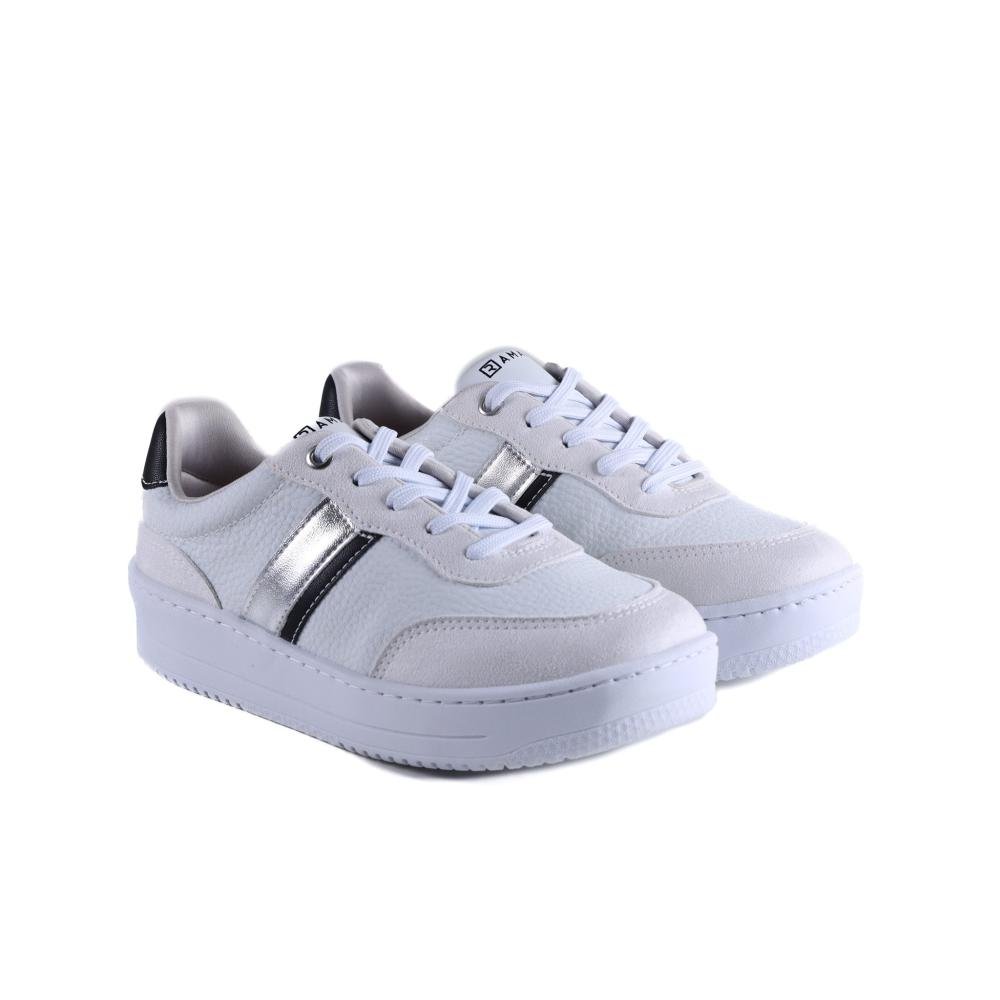 Tênis Feminino Ramarim Casual 2491204 Branco Branco 3