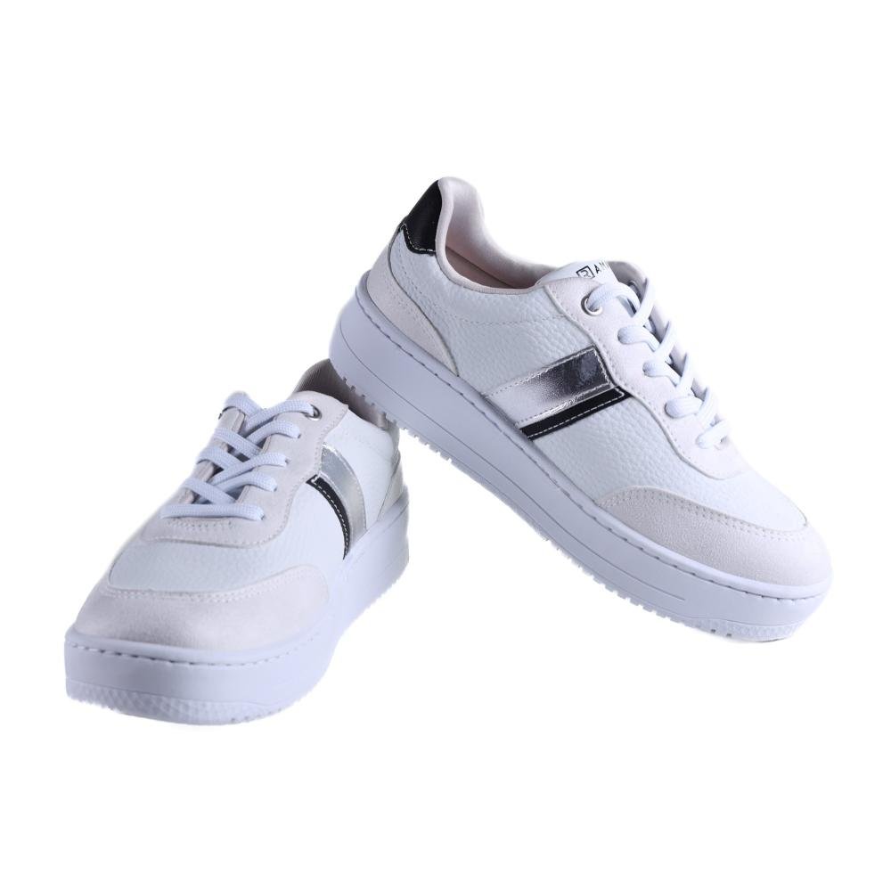 Tênis Feminino Ramarim Casual 2491204 Branco Branco 5