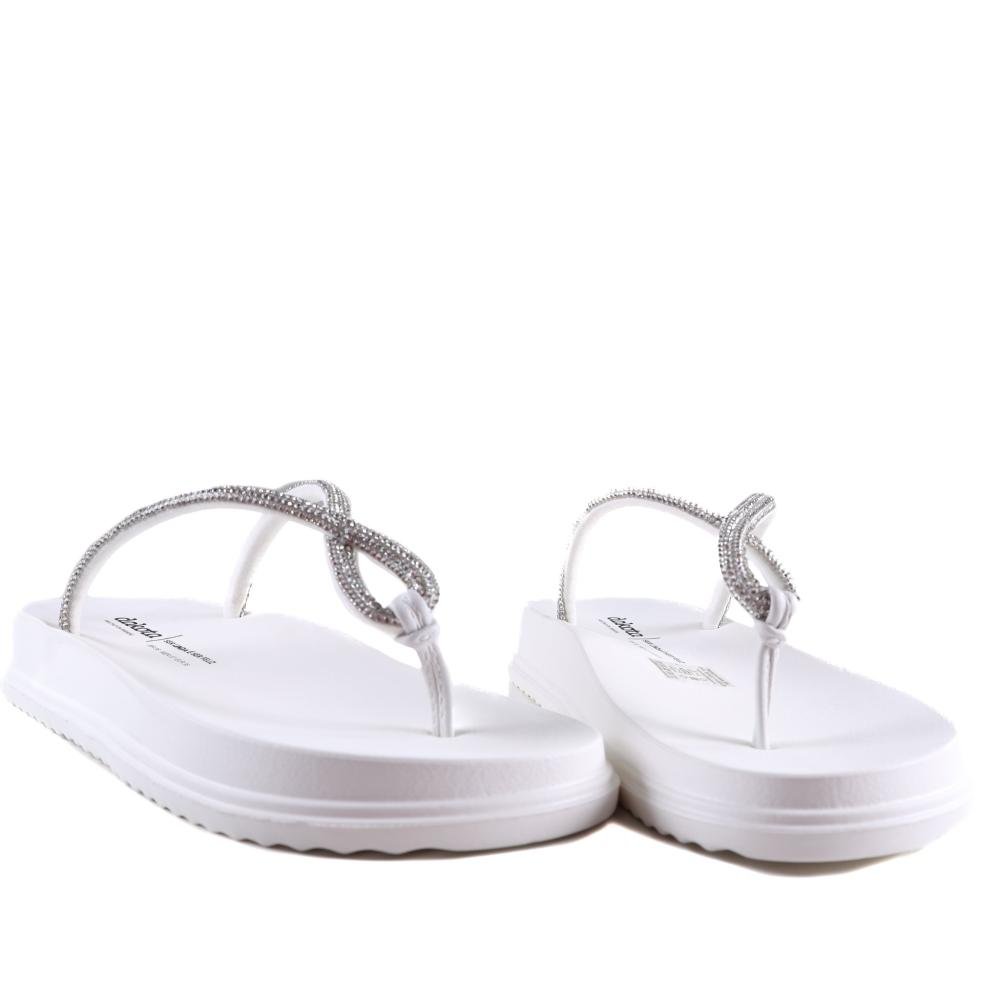 Papete Dakota Feminina Y6242 Off White Branco 3