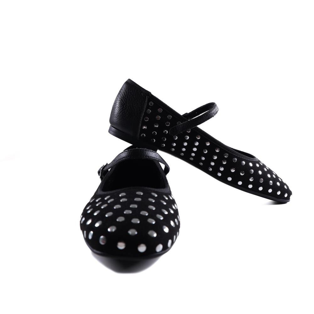 Sapatilha Feminina Bottero 361611 Preto Preto 4