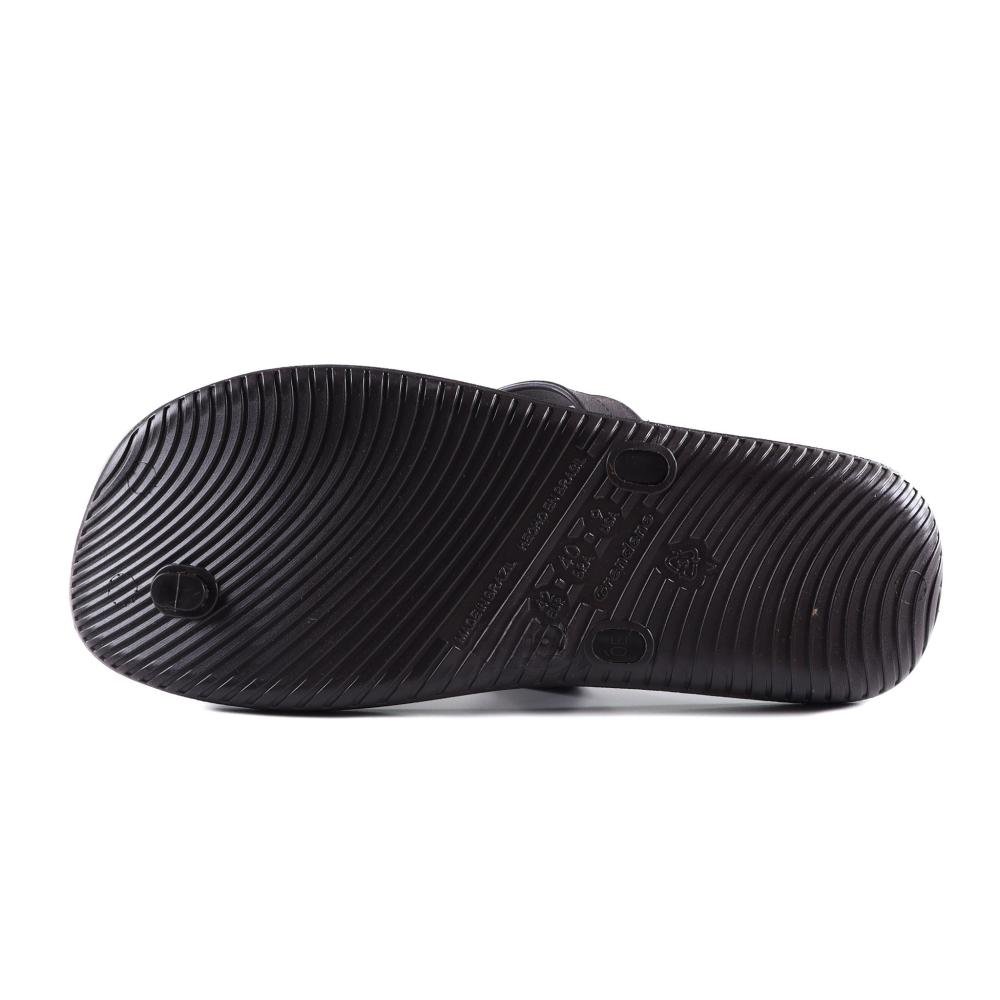 Chinelo Masculino Cartago 11840 Marrom Preto 7