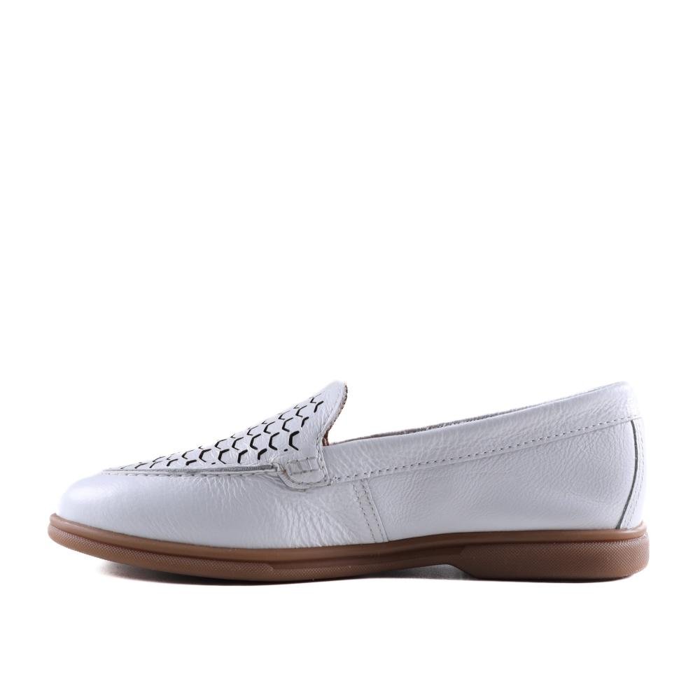 Loafer Feminino Bottero 360828 Branco Branco 2