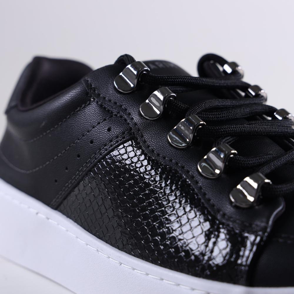 Tênis Ramarim Feminino Casual 2476202 Preto Preto 5