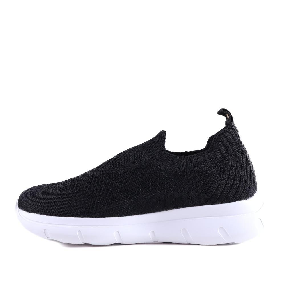 Tênis Bebecê Feminino Slip On T1329-141 Preto Preto 2