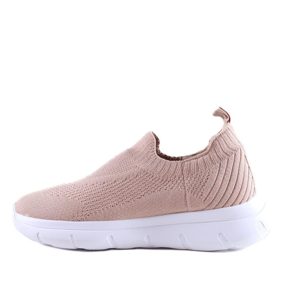 Tênis Bebecê Feminino Slip On T1329-141 Nude Rosa 2