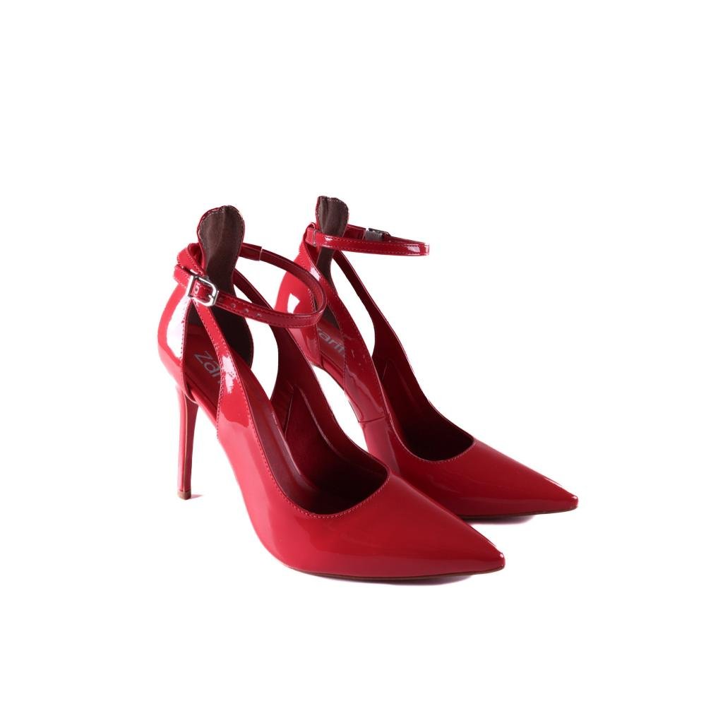 Scarpin Zariff Feminino Verniz 5085.10277 Vermelho Verniz Vermelho 3