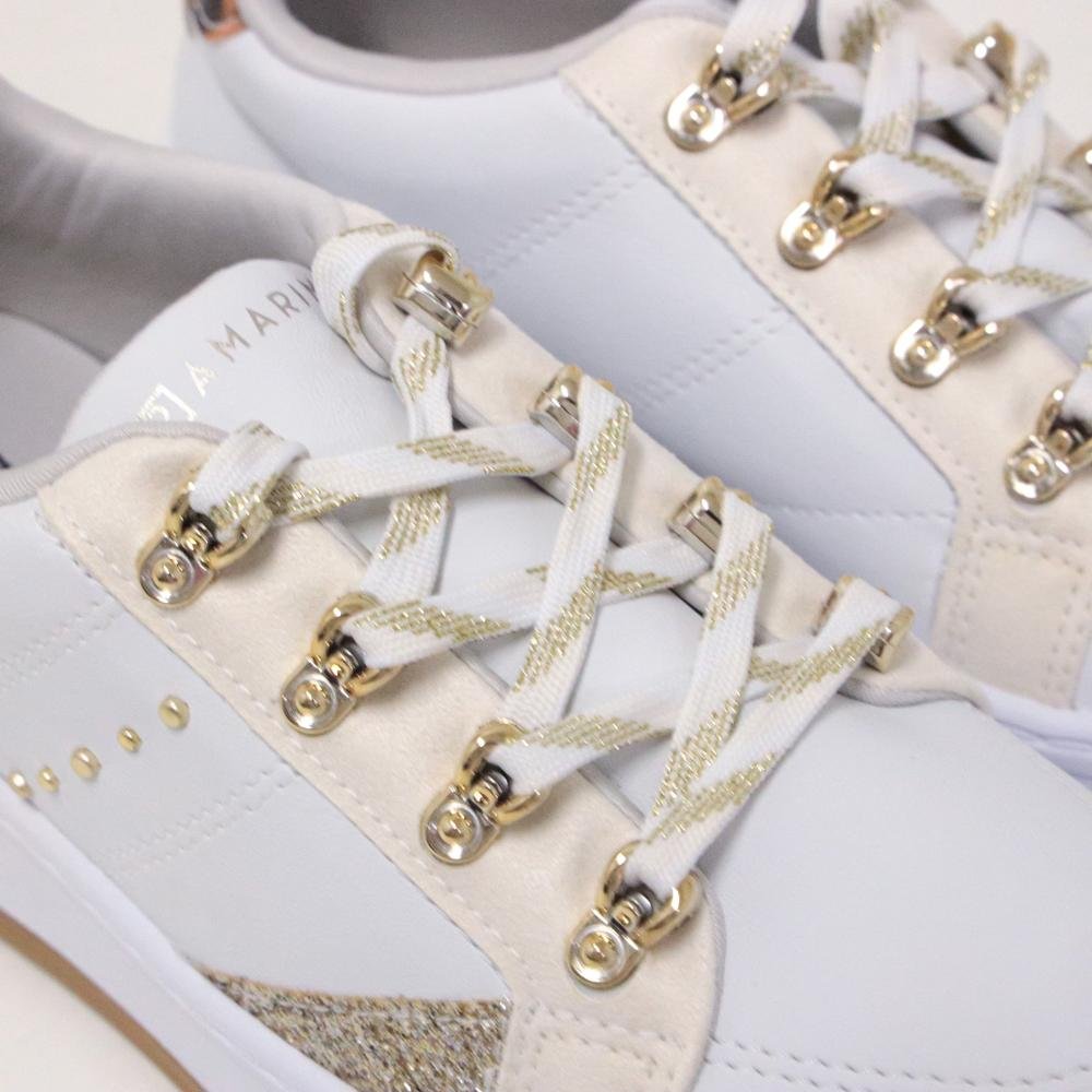 Tênis Ramarim Feminino Casual 2464203 Branco Branco 6