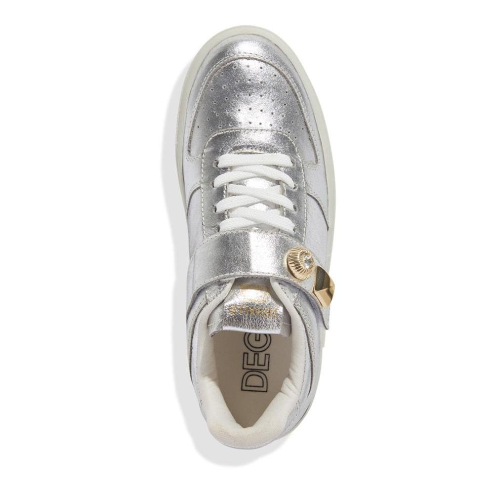 Tênis Degalls Feminino Metalizado 0146.0029.0034 Prata Prata 4