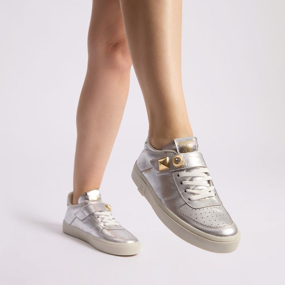 Tênis Degalls Feminino Metalizado 0146.0029.0034 Prata Prata 6