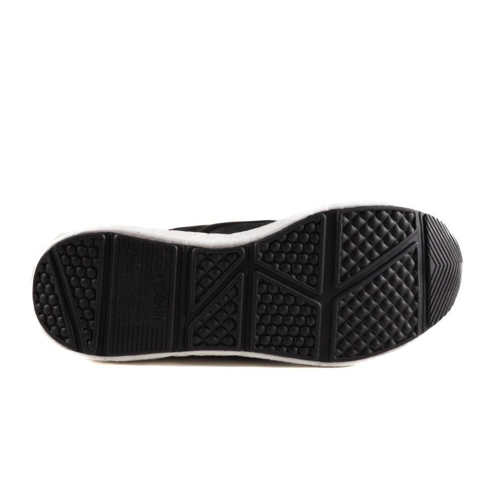 Tênis Modare Feminino Casual 7395.100 Preto/Dourado Preto 5