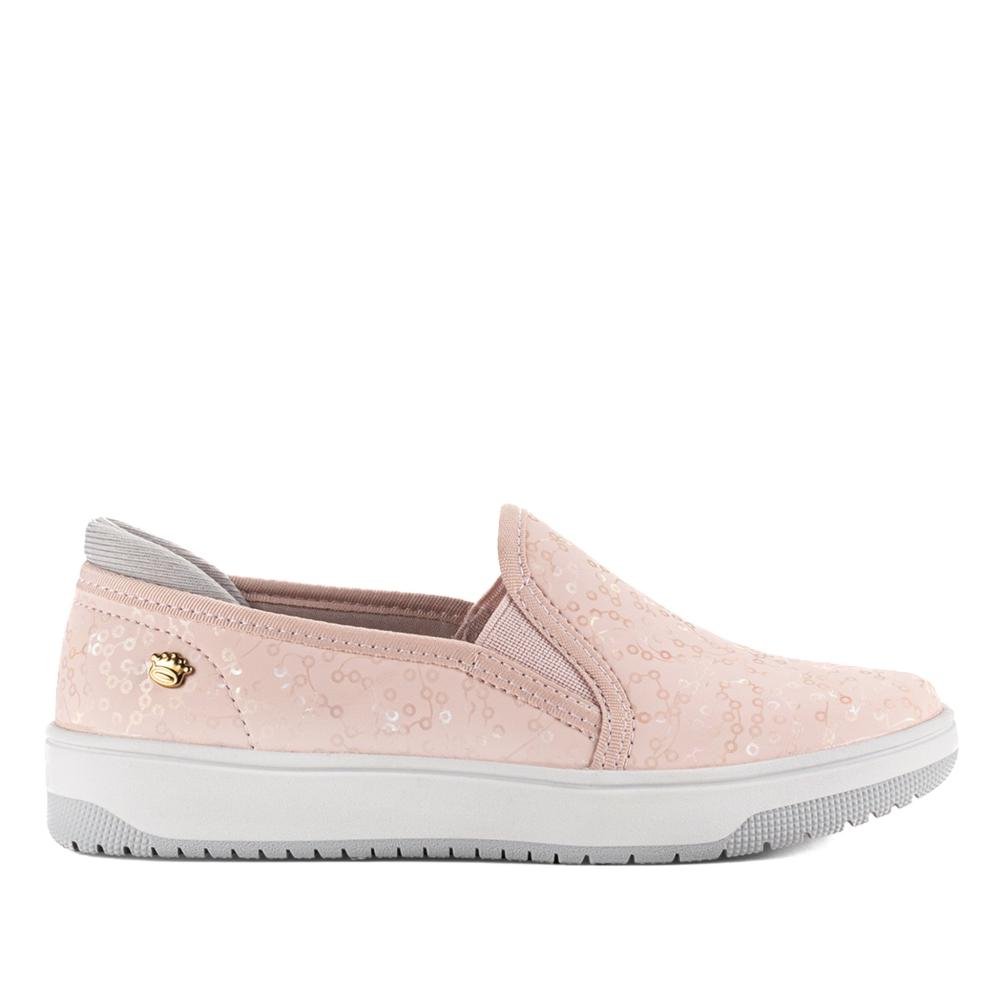 Tênis Infantil Menina Pink Cats Slip On V4744 Rosa Rosa 1