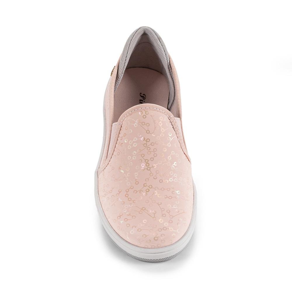 Tênis Infantil Menina Pink Cats Slip On V4744 Rosa Rosa 5