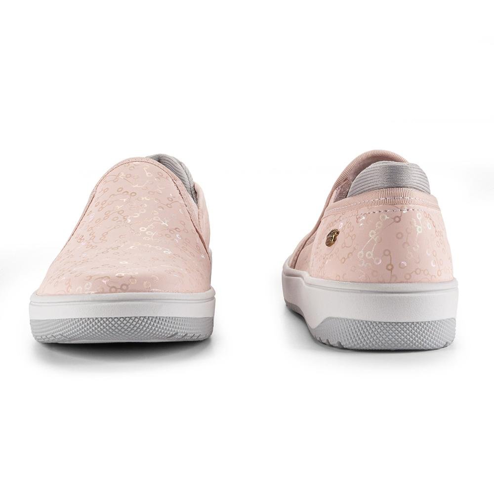Tênis Infantil Menina Pink Cats Slip On V4744 Rosa Rosa 6