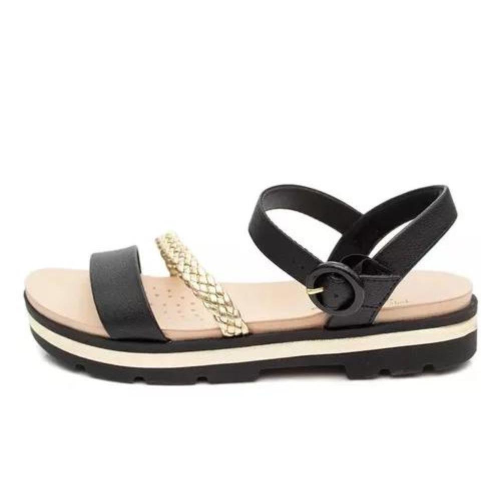 Sandália Modare Feminina 7132.144 Preto Preto 2